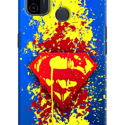 Superman logo Oppo A53 2020 Hard Case Back Cover by Casekaro