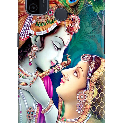 Lord Radha Krishna Oppo A53 2020 Hard Case Back Cover by Casekaro