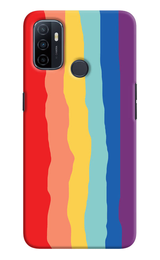 Rainbow Oppo A53 2020 Hard Case Back Cover by Casekaro