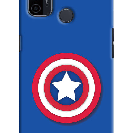 Shield Oppo A53 2020 Hard Case Back Cover by Casekaro