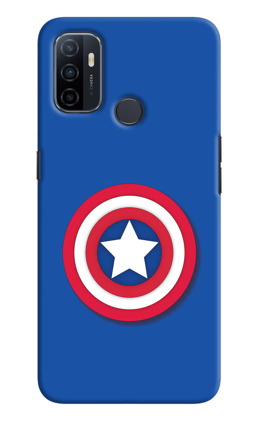 Shield Oppo A53 2020 Hard Case Back Cover by Casekaro
