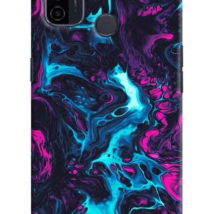 Abstract Oppo A53 2020 Hard Case Back Cover by Casekaro