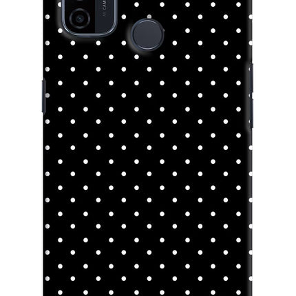 White Dots Oppo A53 2020 Hard Case Back Cover by Casekaro