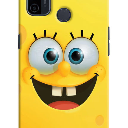 Sponge 1 Oppo A53 2020 Hard Case Back Cover by Casekaro