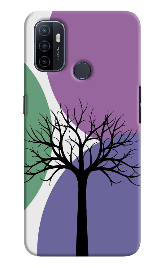 Tree Art Oppo A53 2020 Hard Case Back Cover by Casekaro