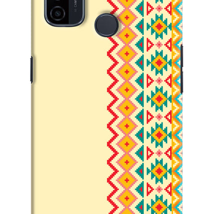 Ethnic Seamless Oppo A53 2020 Hard Case Back Cover by Casekaro