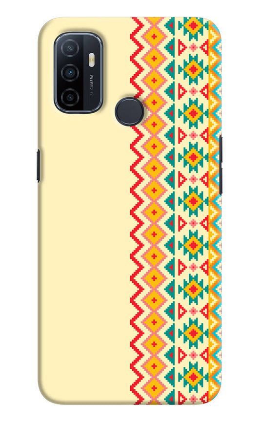 Ethnic Seamless Oppo A53 2020 Hard Case Back Cover by Casekaro