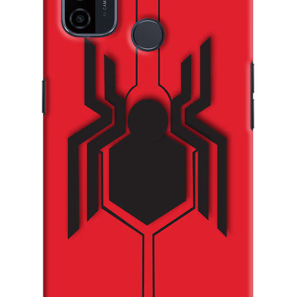 Spider Oppo A53 2020 Hard Case Back Cover by Casekaro