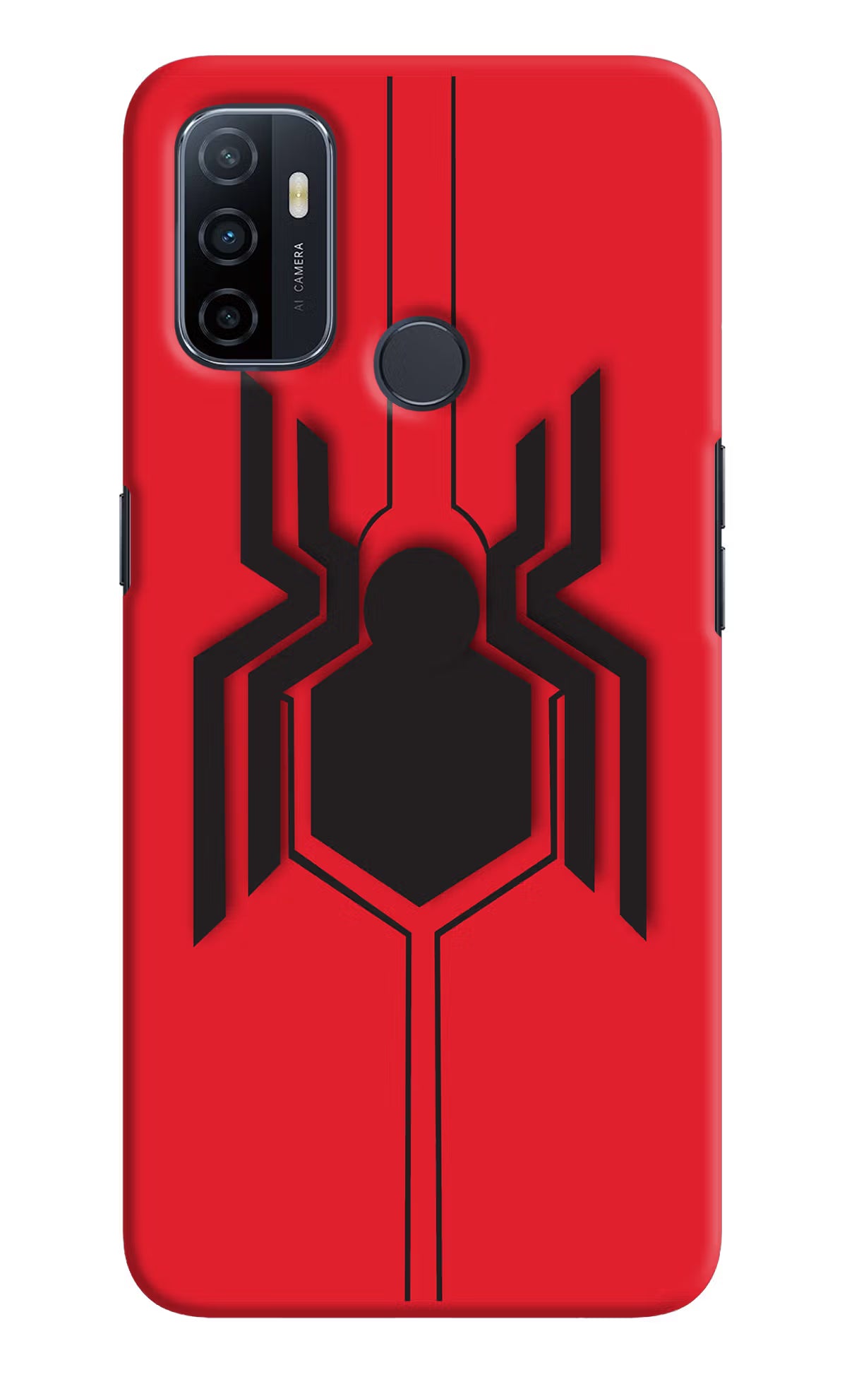Spider Oppo A53 2020 Hard Case Back Cover by Casekaro