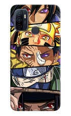Naruto Character Oppo A53 2020 Hard Case Back Cover by Casekaro