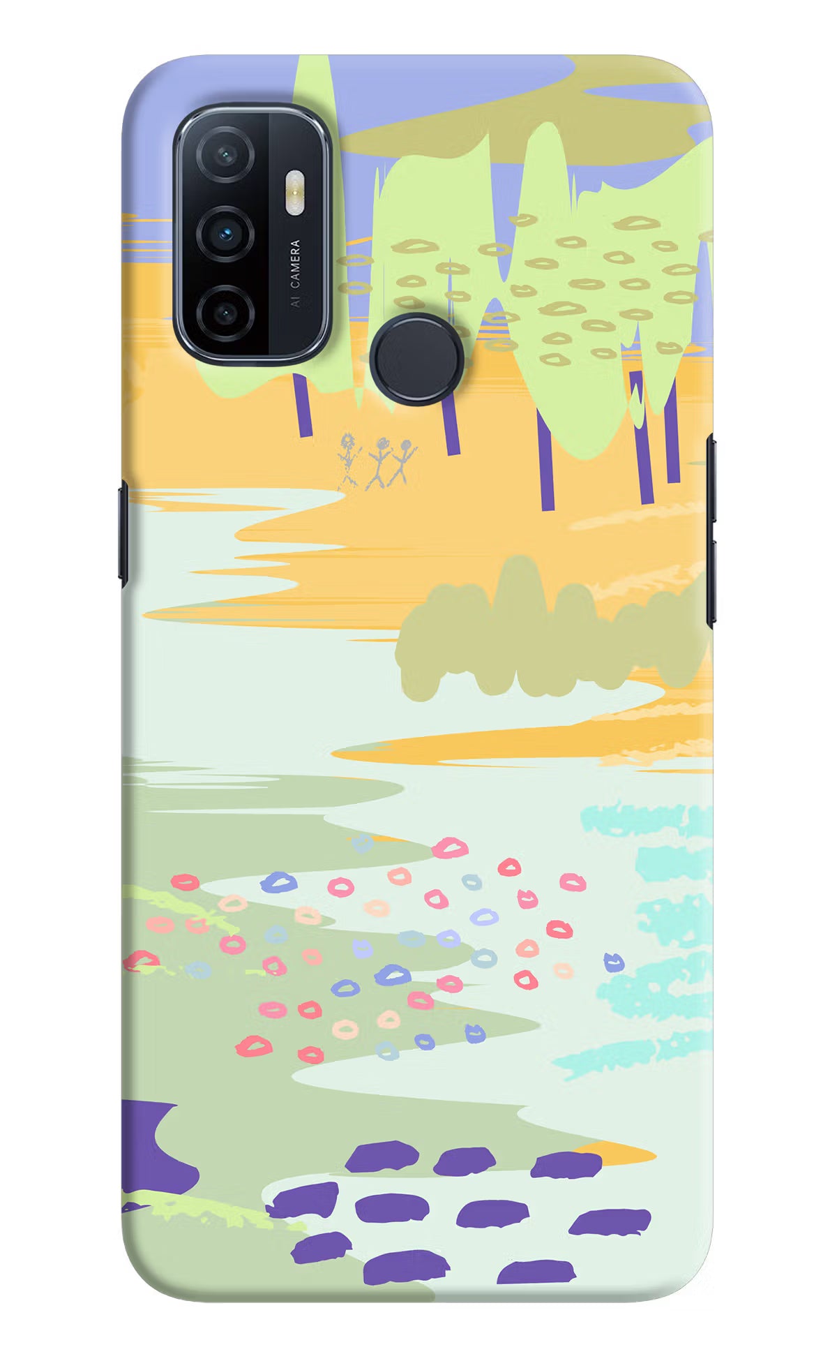 Scenery Oppo A53 2020 Hard Case Back Cover by Casekaro
