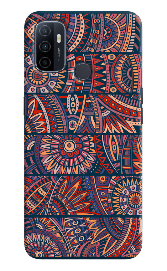 African Culture Design Oppo A53 2020 Hard Case Back Cover by Casekaro