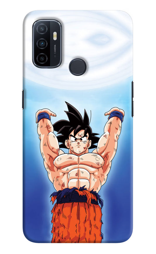 Goku Power Oppo A53 2020 Hard Case Back Cover by Casekaro