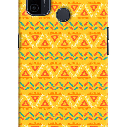 Tribal Pattern Oppo A53 2020 Hard Case Back Cover by Casekaro