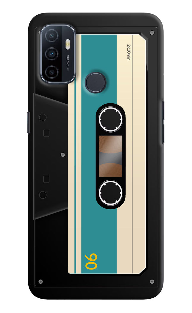 Cassette Oppo A53 2020 Hard Case Back Cover by Casekaro