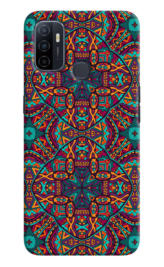 Colour Mandala Oppo A53 2020 Hard Case Back Cover by Casekaro