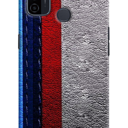 BMW Stripes Oppo A53 2020 Hard Case Back Cover by Casekaro