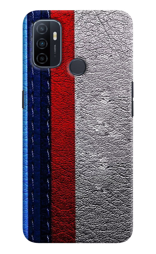 BMW Stripes Oppo A53 2020 Hard Case Back Cover by Casekaro