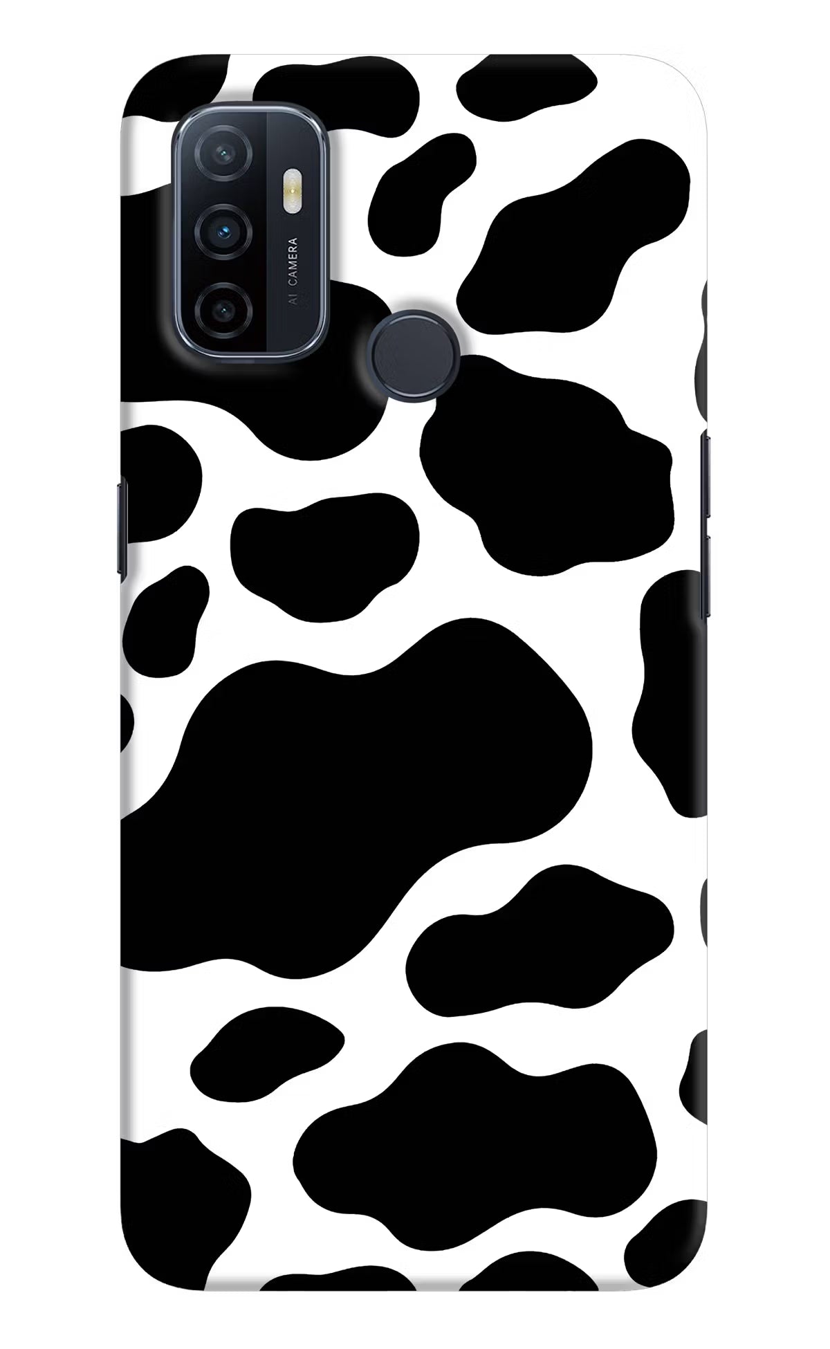 Cow Spots Oppo A53 2020 Hard Case Back Cover by Casekaro