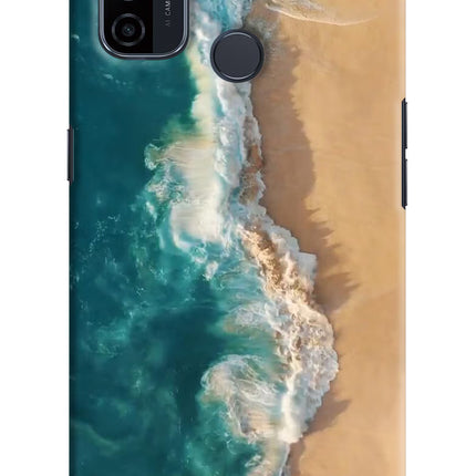 Ocean Beach Oppo A53 2020 Hard Case Back Cover by Casekaro