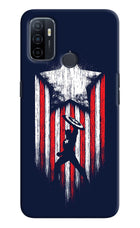 Captain America Marvel Art Oppo A53 2020 Hard Case Back Cover by Casekaro