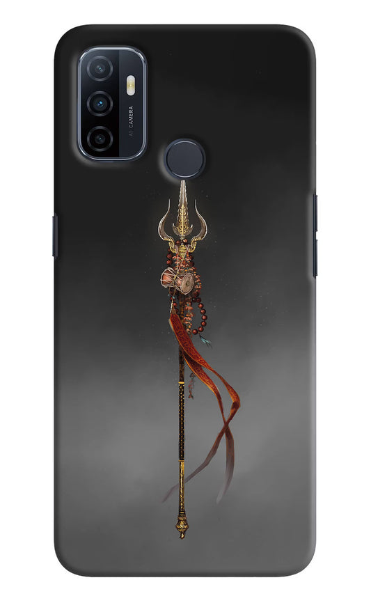 Shiv Trishul Oppo A53 2020 Hard Case Back Cover by Casekaro