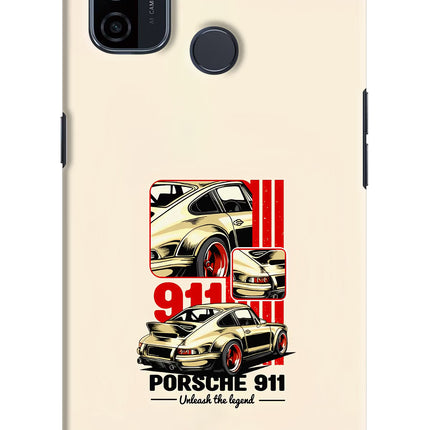 Classic Porsche 911 Oppo A53 2020 Hard Case Back Cover by Casekaro