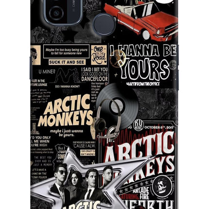 Arctic Monkeys Oppo A53 2020 Hard Case Back Cover by Casekaro