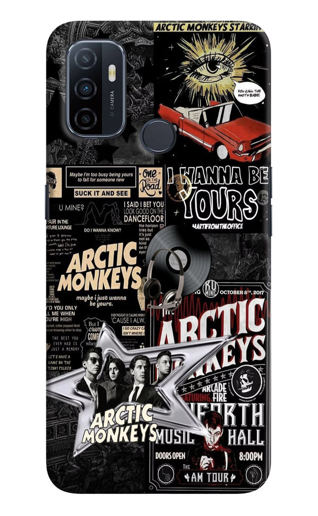 Arctic Monkeys Oppo A53 2020 Hard Case Back Cover by Casekaro
