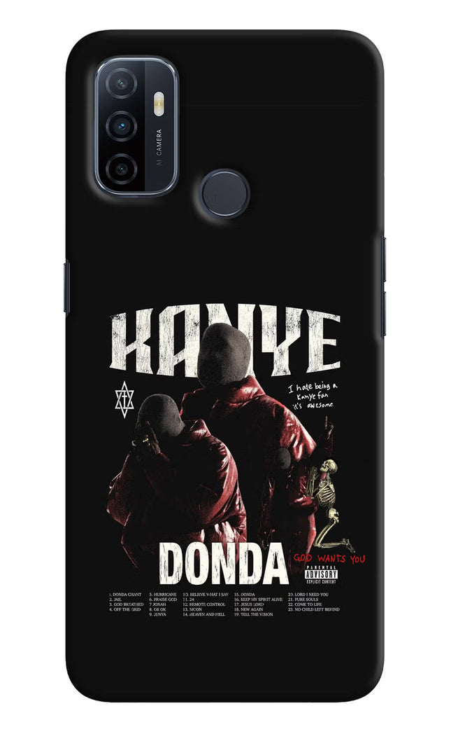 Donda Kanye West Oppo A53 2020 Hard Case Back Cover by Casekaro