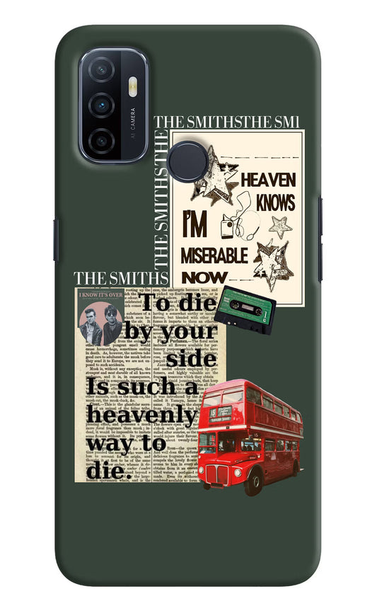 The Smiths Oppo A53 2020 Hard Case Back Cover by Casekaro