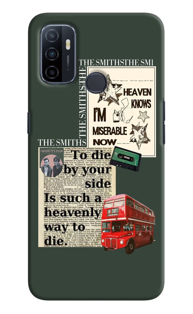 The Smiths Oppo A53 2020 Hard Case Back Cover by Casekaro
