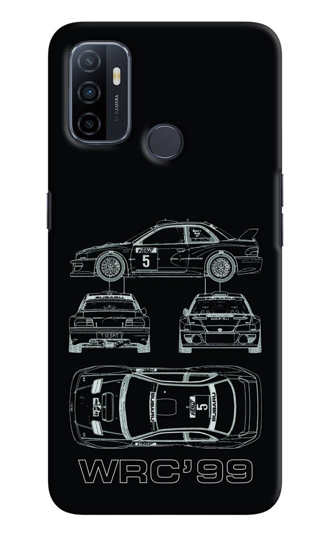 WRC'99 Oppo A53 2020 Hard Case Back Cover by Casekaro