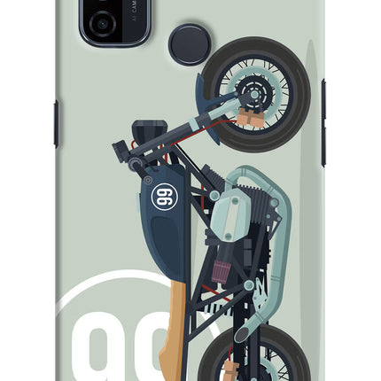 Classic Cafe Racer 99 Oppo A53 2020 Hard Case Back Cover by Casekaro