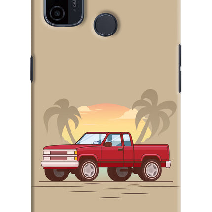 Desert Classic Drive Oppo A53 2020 Hard Case Back Cover by Casekaro