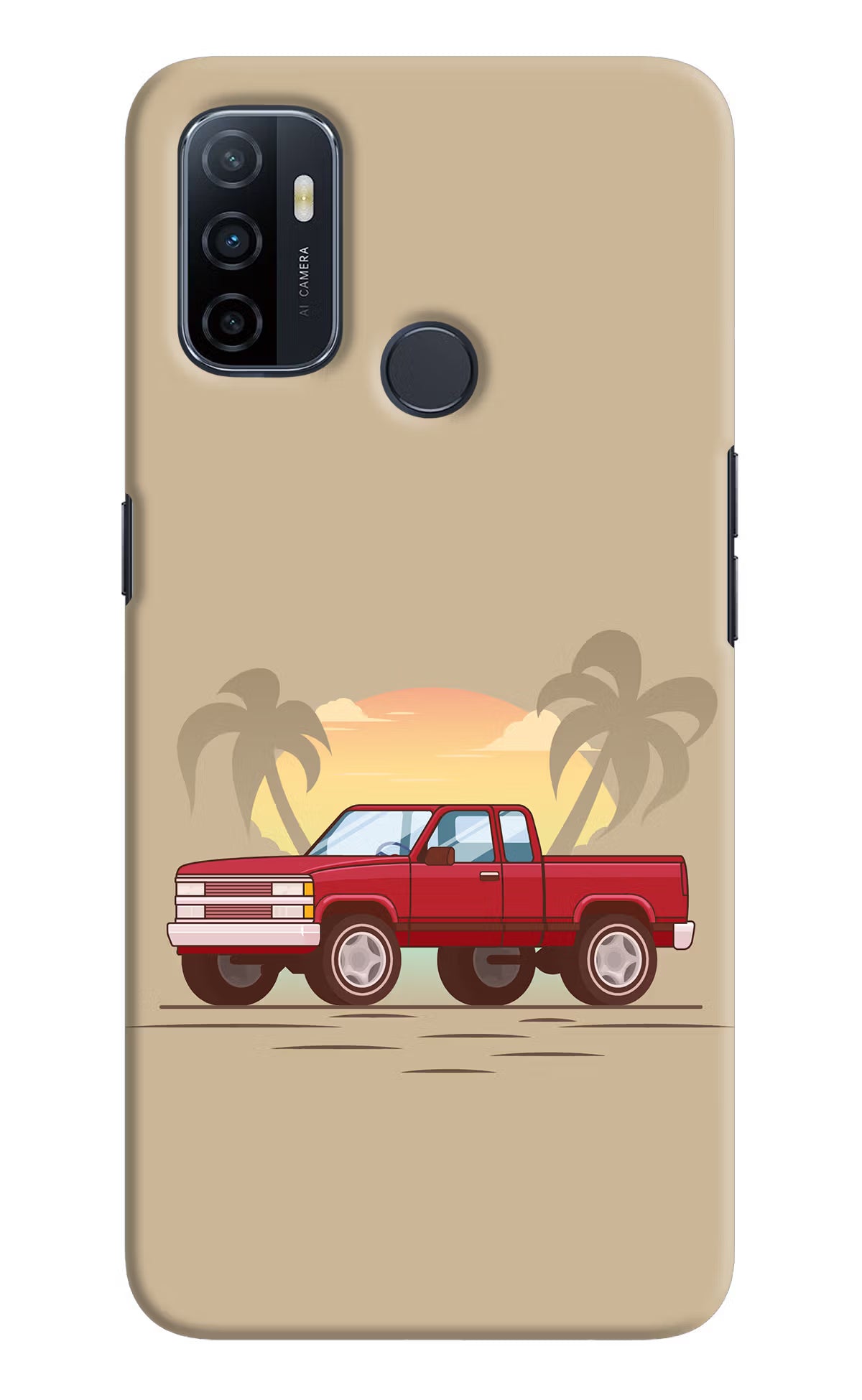 Desert Classic Drive Oppo A53 2020 Hard Case Back Cover by Casekaro