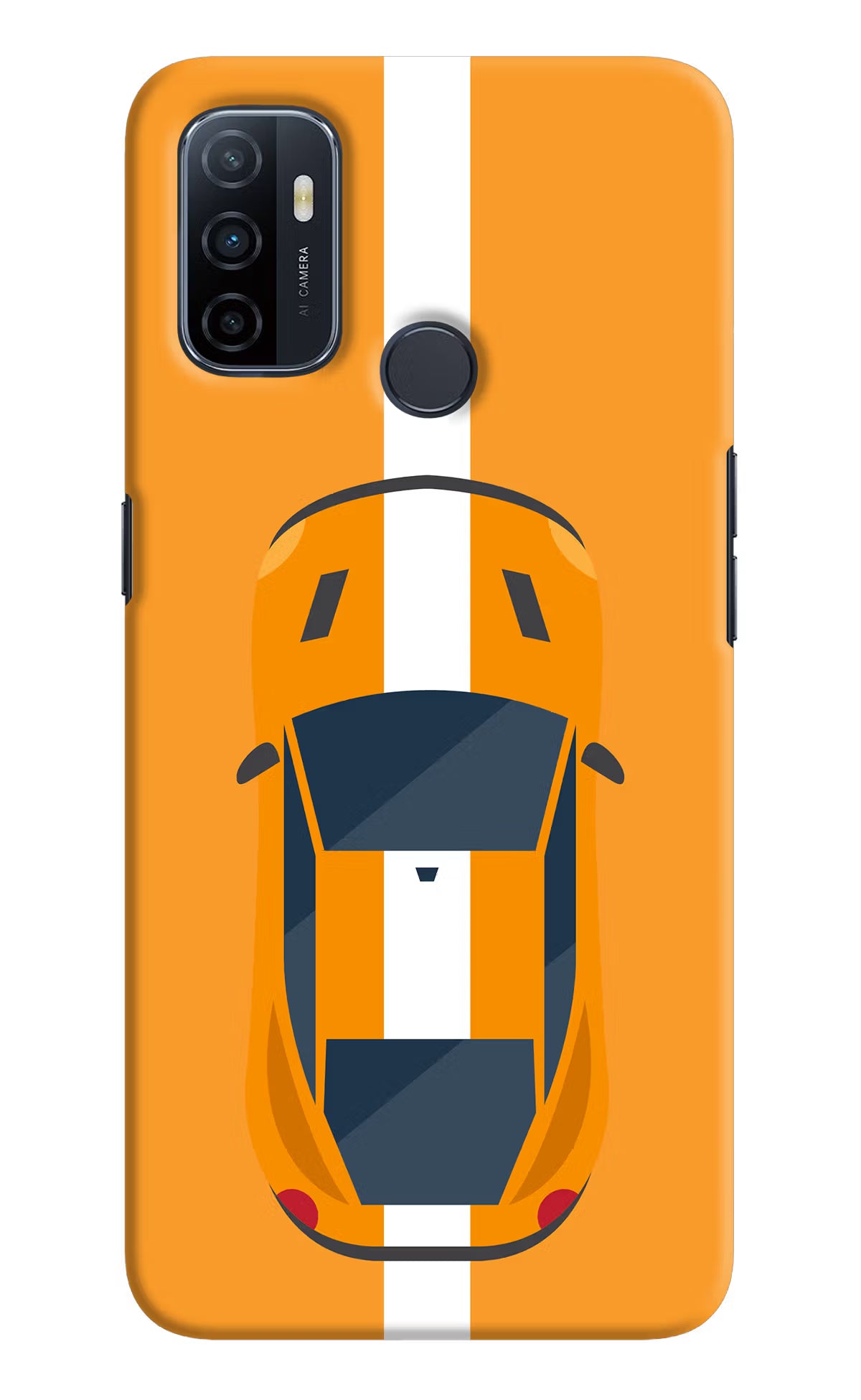 Highway Pursuit Oppo A53 2020 Hard Case Back Cover by Casekaro