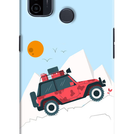 Mountain Trail Beast Oppo A53 2020 Hard Case Back Cover by Casekaro