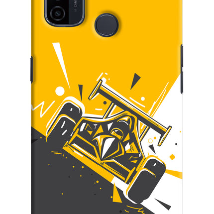 Track King Oppo A53 2020 Hard Case Back Cover by Casekaro