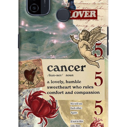 Cancer Zodiac Oppo A53 2020 Hard Case Back Cover by Casekaro