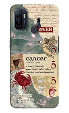 Cancer Zodiac Oppo A53 2020 Hard Case Back Cover by Casekaro