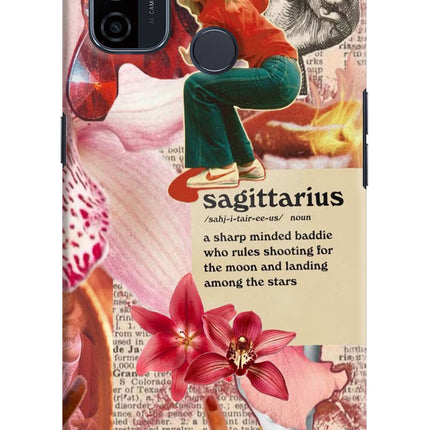Sagittarius Zodiac Oppo A53 2020 Hard Case Back Cover by Casekaro