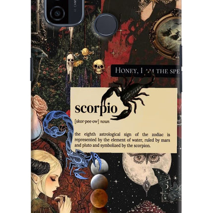 Scorpio Zodiac Oppo A53 2020 Hard Case Back Cover by Casekaro