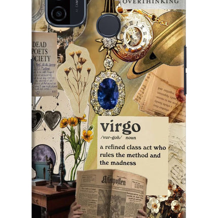 Virgo Zodiac Oppo A53 2020 Hard Case Back Cover by Casekaro