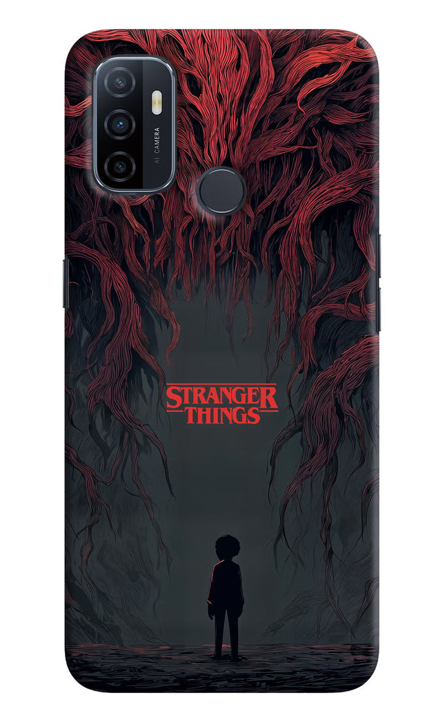 Ordinary Things Dark Side Oppo A53 2020 Hard Case Back Cover by Casekaro