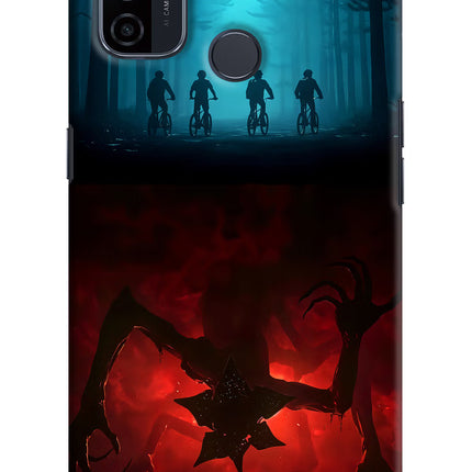 Ordinary Things Downside Up Oppo A53 2020 Hard Case Back Cover by Casekaro