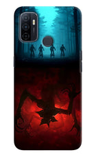 Ordinary Things Downside Up Oppo A53 2020 Hard Case Back Cover by Casekaro
