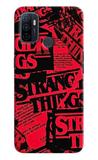Ordinary Things Oppo A53 2020 Hard Case Back Cover by Casekaro