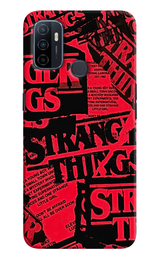 Ordinary Things Oppo A53 2020 Hard Case Back Cover by Casekaro