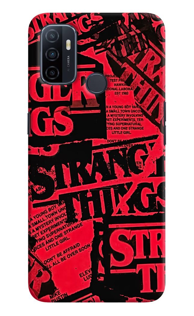 Ordinary Things Oppo A53 2020 Hard Case Back Cover by Casekaro